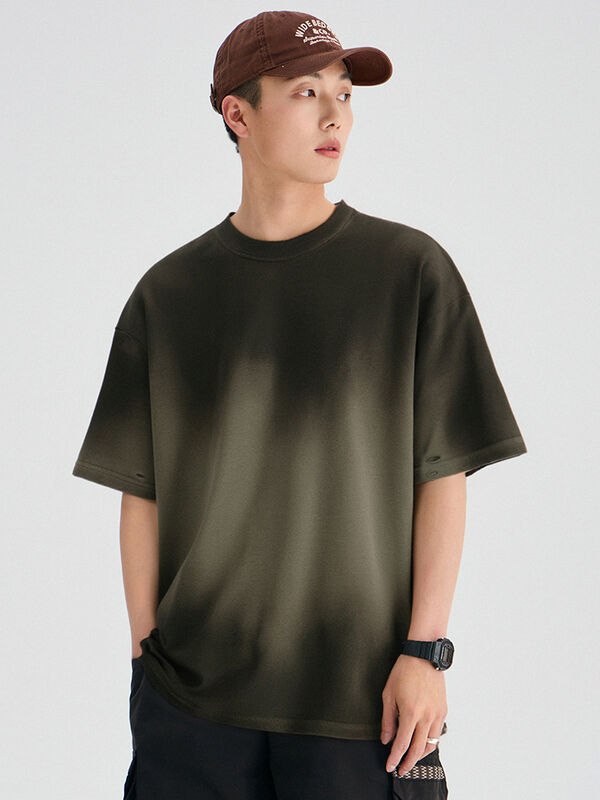 Großhandel Günstige Individuelle T-Shirts Hohe Qualität Individuelles Logo Herren T-Shirts Übergrößen Herren T-Shirts