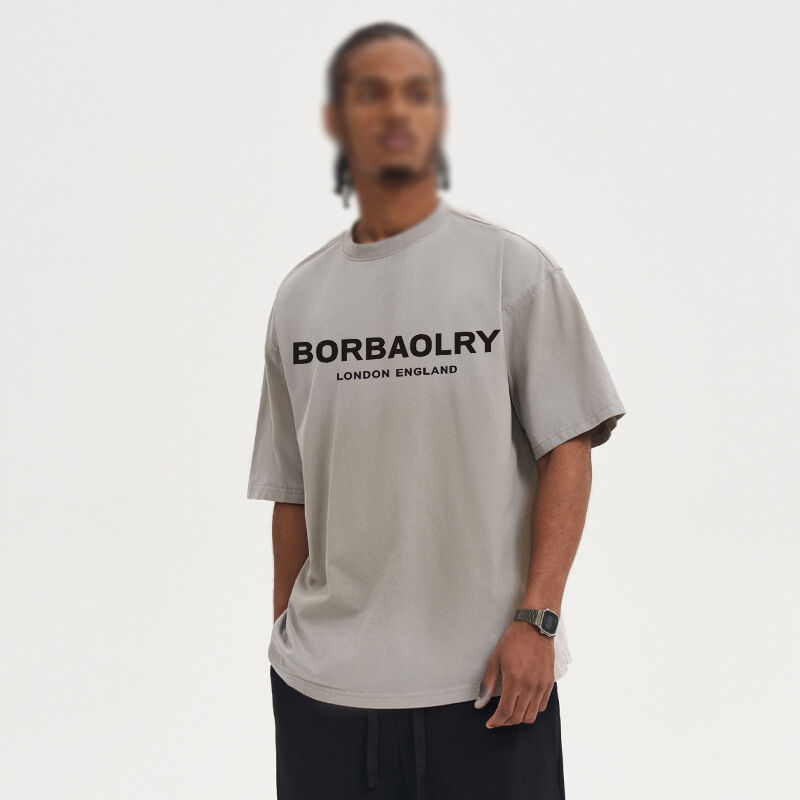 Herren-T-Shirt einer Modemarke, Designer Luxus Outdoor Baumwoll-T-Shirt, bedrucktes Rundhals-Kurzarm-Sweatshirt