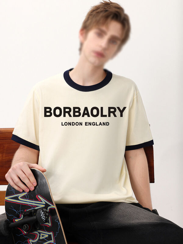 Designer T-Shirt Bekannte Marken Hochverkauf reine Baumwolle Luxus T-Shirt Männer Trend Schöne Designerkleidung