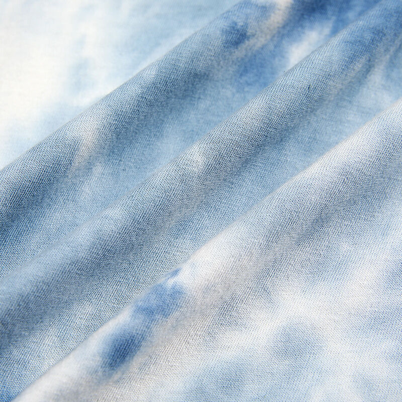 Neue Mode Männer Hohe Qualität INS O-Neck T-Shirt Großformat Baumwolle Krawatte Farbe Custom Schwergewichts Straßenbekleidung