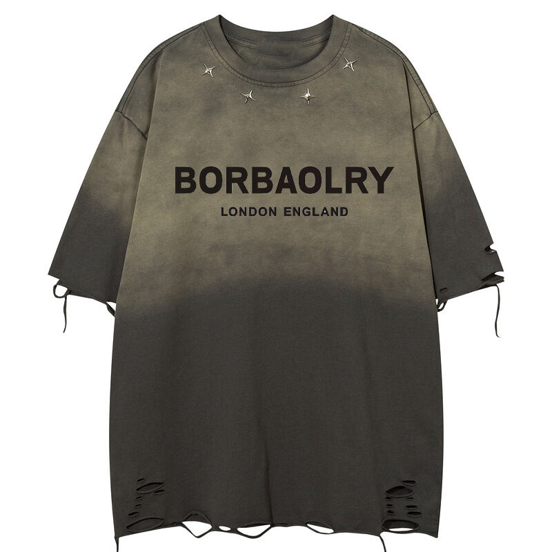 Sommerwäsche, alt, übergroß, Vintage, Streetwear, Knopfdekoration, Größe, blanko, schlichtes T-Shirt, Sport-T-Shirt, kurzärmelig, Herren-Stil