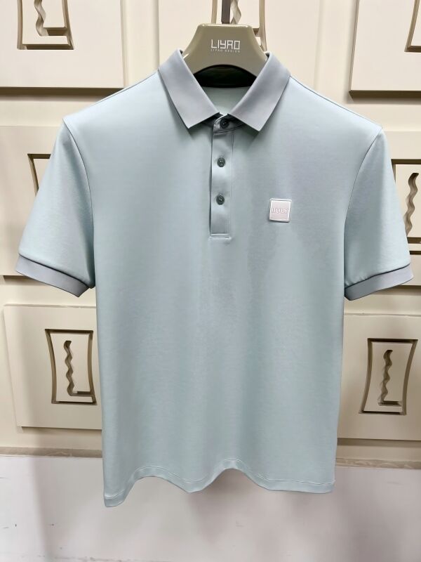 Klassisches Herren-Polo-Shirt. Kurzärmelig, Premium-Qualität für alltägliches Tragen.