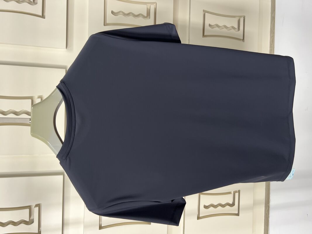 Herren Sport-T-Shirt Schwarz Freizeit-Sportset - Kurzarm-T-Shirt & Hose, atmungsaktives Gewebe mit UV-Schutzfunktion