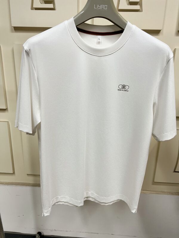 Minimalistische kurzärmelige T-Shirts für Herren, einfarbige Basic-T-Shirts für Herren