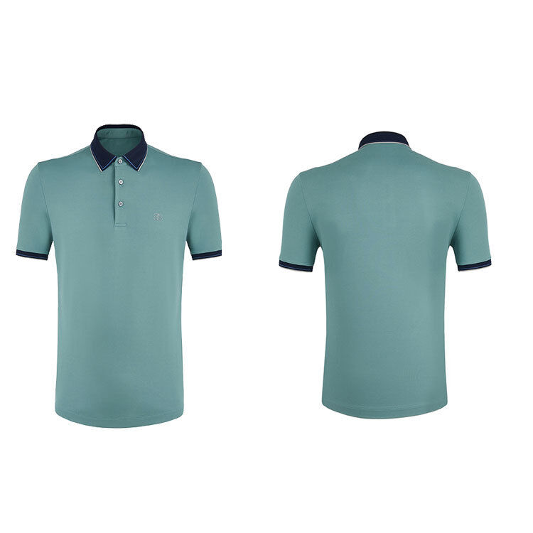 Modisches schlichtes Poloshirt mit hochwertigem Pullover und individuellem Sticklogo für Herren-Poloshirts, Business-Herren mit individuellem Wingllar
