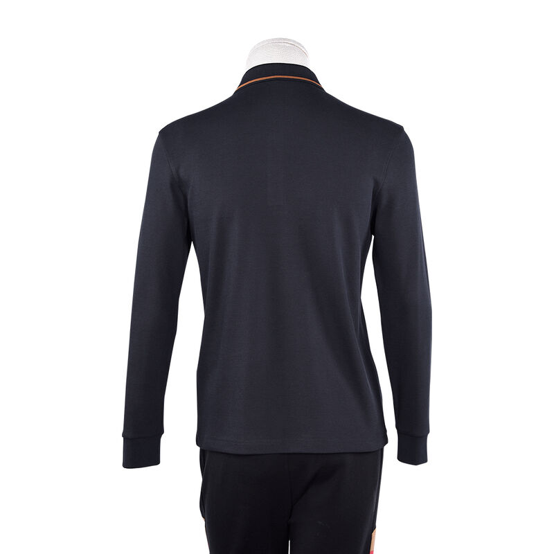 Gute Wahl sublimierte Poloshirts Langarm Bequem Einzigartige Polo T-Shirts Herren Baumwolle