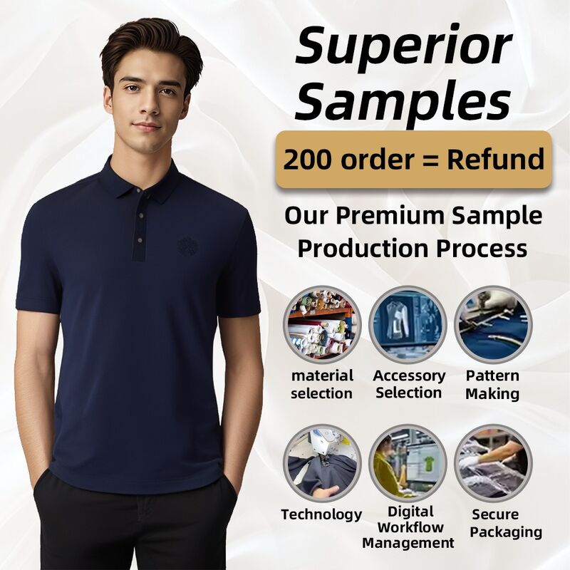 Neues Produkt Custom Logo Personalisierte Fit Geschäftsmänner Golfbekleidung Kurzärme Polo T-Shirts