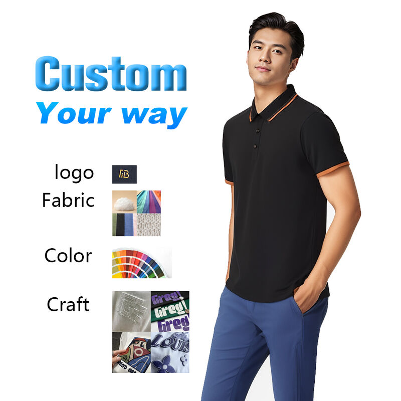 Auf Wunsch gedruckt Sublimation Polo Shirts Herren Golf Polo Shirt Firma Uniform Polo Shirt