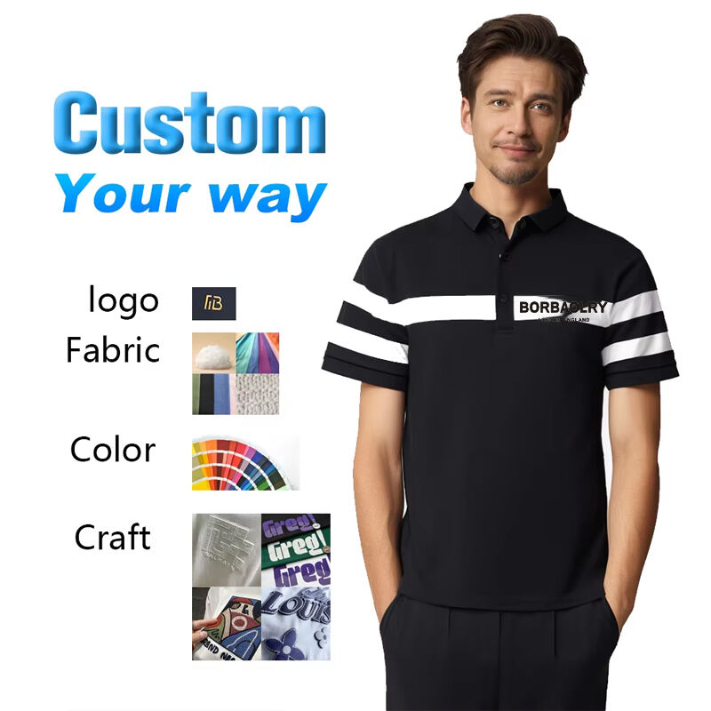 Großhandel Leere Schuluniform Polo Shirt Custom Print Logo T-Shirts einfache Golf Polo T-Shirts Custom Männer Polo Shirts