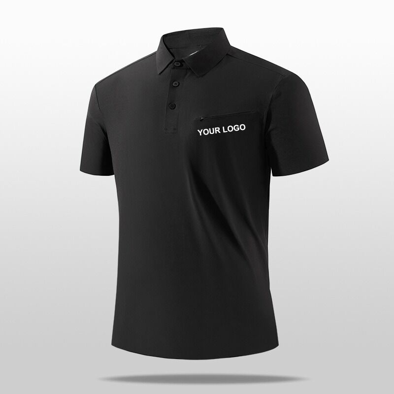 Casual Business Sport POLO Shirt Männer Frauen Maßgeschneiderte Stickerei Druck Polo Shirts Kurze Länge Knopf Qualität gemacht