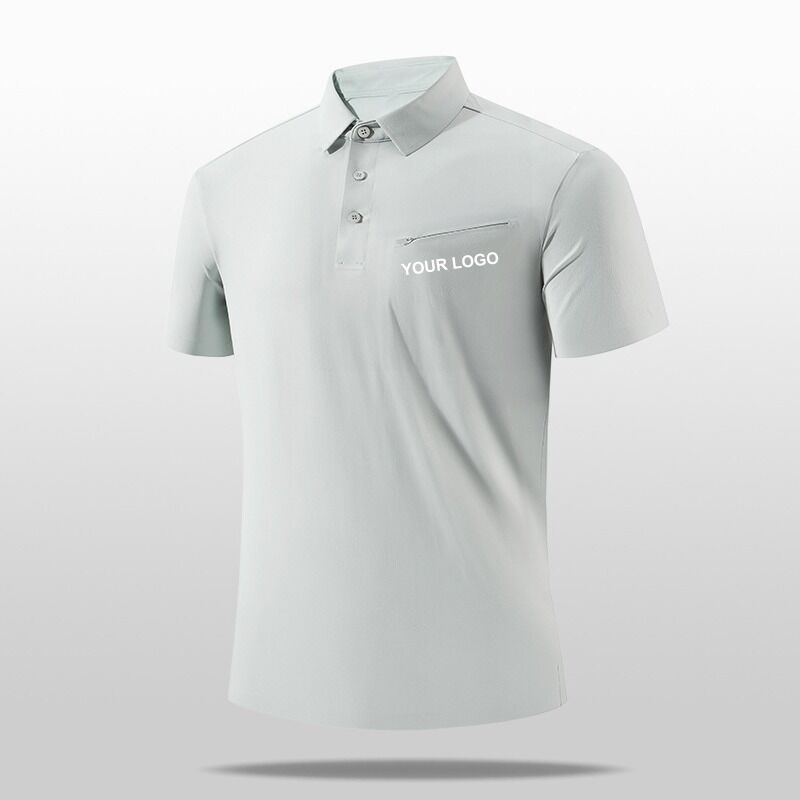 Casual Business Sport POLO Shirt Männer Frauen Maßgeschneiderte Stickerei Druck Polo Shirts Kurze Länge Knopf Qualität gemacht