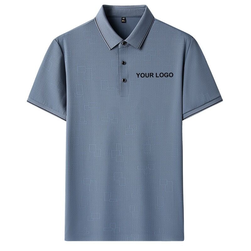 Schnelle Trocknung Kurzärme Polo Shirt Freizeit Polo Shirt Unisex Plus Größe Herren Polo Shirts