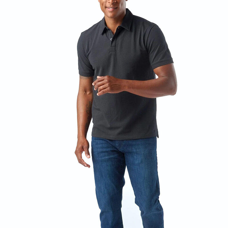 Luxuriöses hochwertiges Golf-Poloshirt, schnell trocknend, Slim Fit, einfarbig, Hersteller